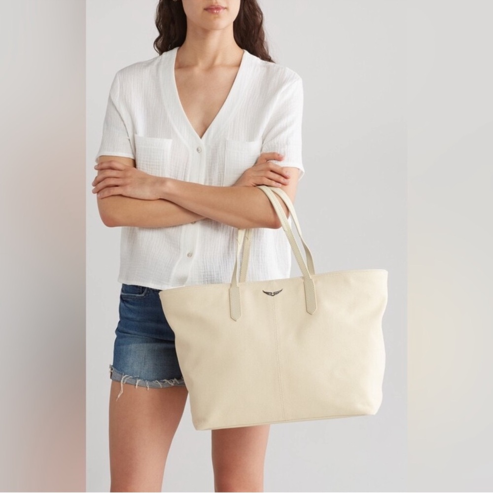 ZADIG & VOLTAIRE Mick Wings Canvas Tote